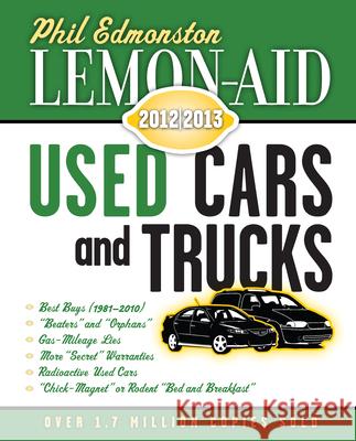 Lemon-Aid Used Cars and Trucks 2012 2013