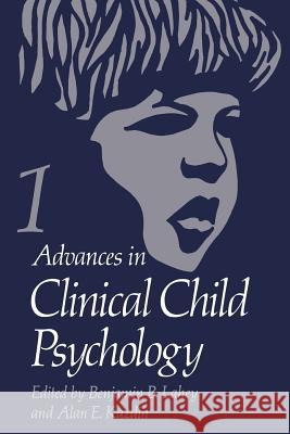 Advances in Clinical Child Psychology: Volume 1