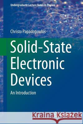 Solid-State Electronic Devices: An Introduction
