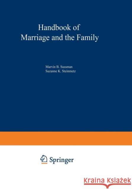 Handbook of Marriage and the Family