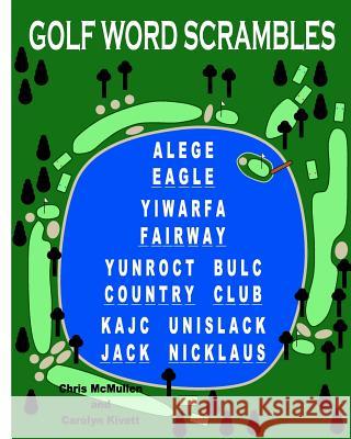 Golf Word Scrambles: Puzzles for Golfers