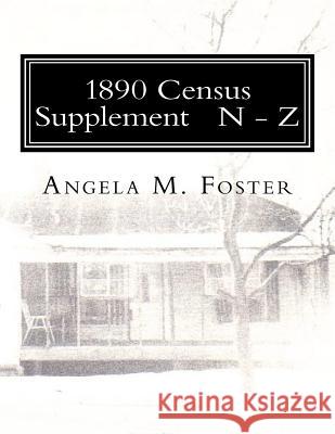 1890 Census Supplement N - Z