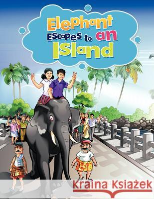 Elephant Escapes to an Island