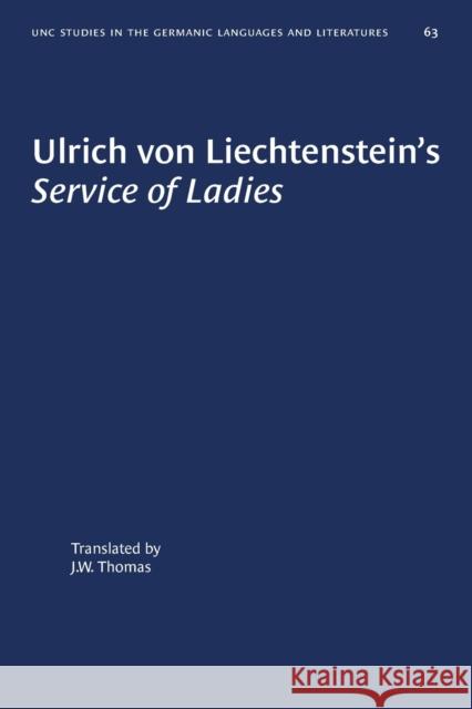 Ulrich Von Liechtenstein's Service of Ladies