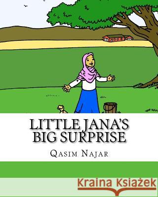 Little Jana's Big Surprise: A Story and Coloring Book for Children