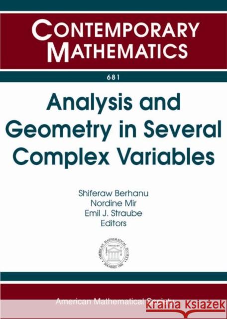 Analysis and Geometry in Several Complex Variables