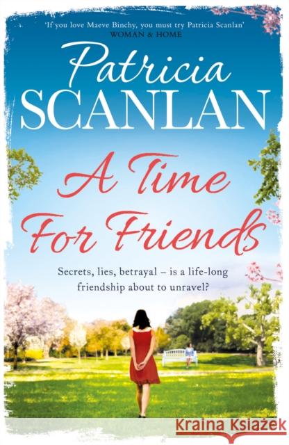 A Time For Friends: Warmth, wisdom and love on every page - if you treasured Maeve Binchy, read Patricia Scanlan