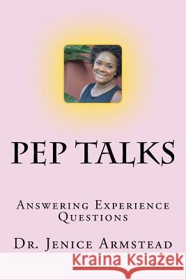 Pep Talks: Answering Experience Questions