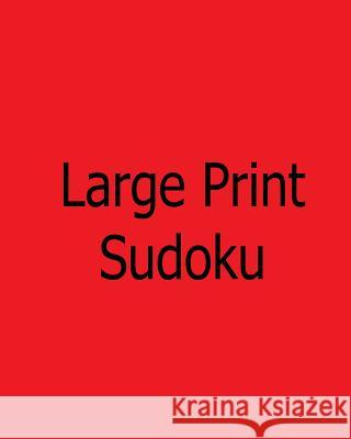 Large Print Sudoku: Beginner Level Puzzles