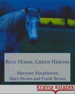 Blue Horse, Green Herons