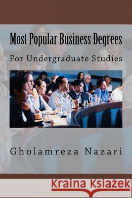Most Popular Business Degrees: For Undergraduate Studies