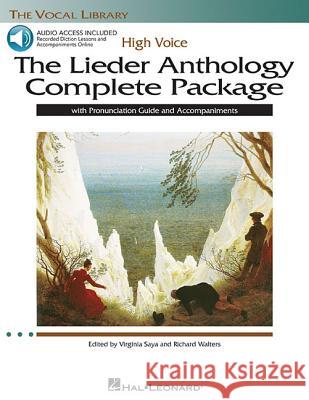 The Lieder Anthology Complete Package - High Voice: Book/Pronunciation Guide/Accompaniment Online Audio