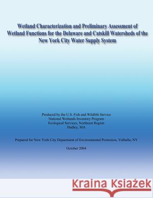 Wetland Characterization and Preliminary Assessment of Wetland Functions for the Delaware and Catskill Watersheds of the New York City Water Supply Sy