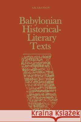 Babylonian Historical-Literary Texts