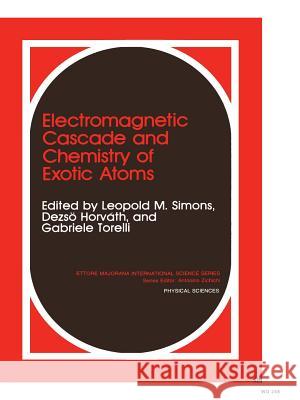 Electromagnetic Cascade and Chemistry of Exotic Atoms