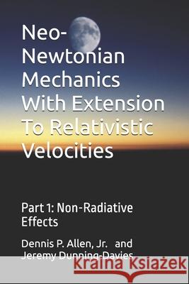 Neo-Newtonian Mechanics With Extension To Relativistic Velocities: Part !: Non-Radiative Effects