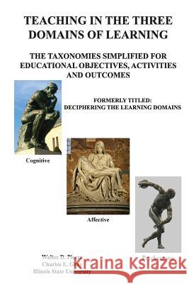 Teaching in the Three Domains of Learning: The Taxonomies Simplified for Educational Objectives, Activities and Outcomes