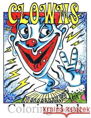 CLOWNS Coloring Book