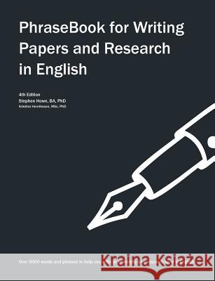 PhraseBook for Writing Papers and Research in English