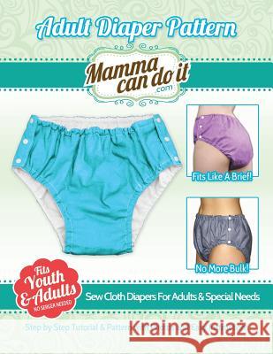 Adult diaper pattern