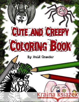 Cute and Creepy Coloring Book