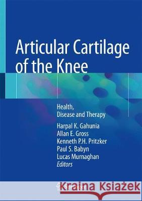Articular Cartilage of the Knee: Health, Disease and Therapy