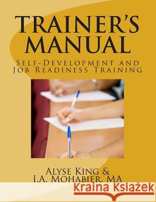 Trainer's Manual: Self-Development and Job Readiness