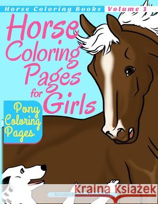 Horse Coloring Pages for Girls - Pony Coloring Pages