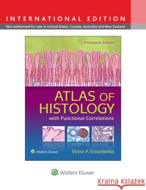 Atlas of Histology with Functional Correlations