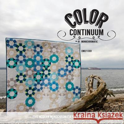 Color Continuum - Monochromatic: Five Modern Monochromatic Quilt Projects
