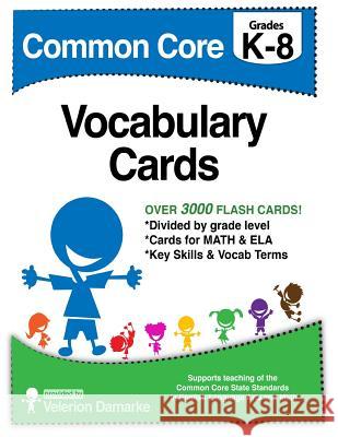 Common Core Vocabulary Cards