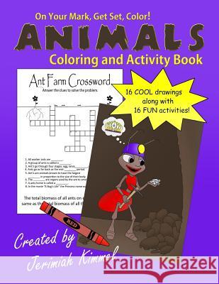 Animals: Coloring and Activity Book