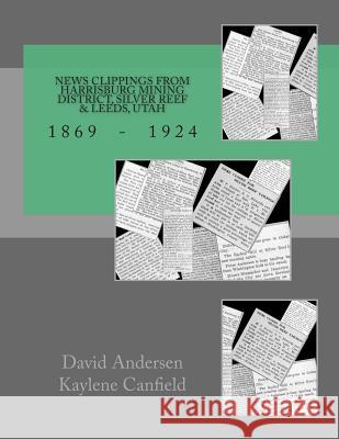 News Clippings from Harrisburg Mining District, Silver Reef & Leeds, Utah: 1869 - 1924