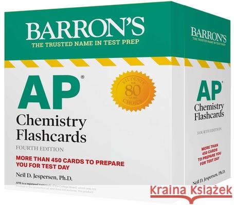 AP Chemistry Flashcards, Fourth Edition: Up-To-Date Review and Practice + Sorting Ring for Custom Study