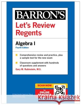 Let's Review Regents: Algebra I, Fourth Edition