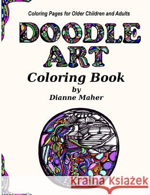 Doodle Art Coloring Book: Coloring Pages for Older Children and Adults