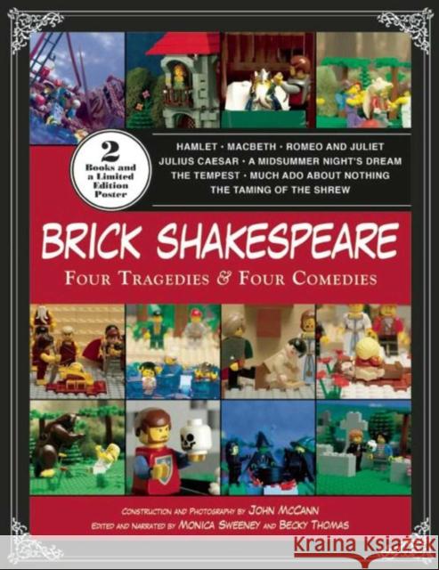 Brick Shakespeare: Four Tragedies & Four Comedies