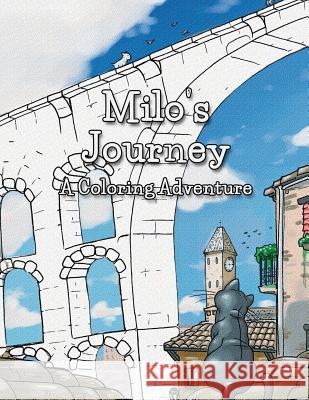 Milo's Journey: A Coloring / Painting book featuring the original illustrations from 'Milo & Ze'.