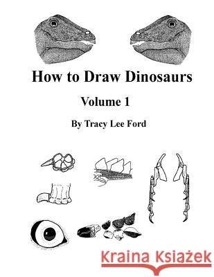 How to Draw Dinosaurs volume 1: This book is unlike other how to draw books. It is not about circles and lines, it is about their anatomy and the scie