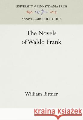 The Novels of Waldo Frank