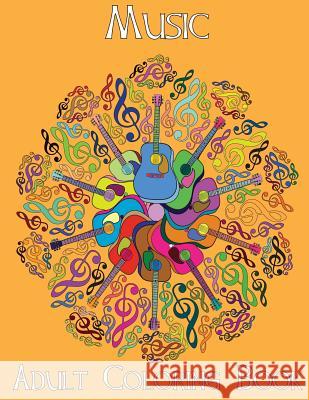 Adult Coloring Books: Music