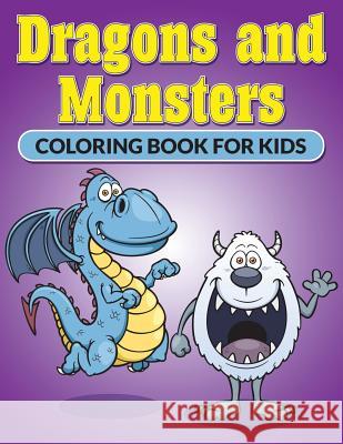 Dragons and Monsters. Coloring Book for Kids