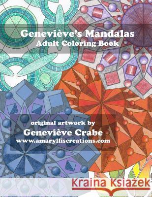 Genevieve's Mandalas: Adult Coloring Book