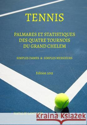 Tennis: Palmares et statistiques des quatre tournois du Grand Chelem Simples Dames & Simples Messieurs Edition 2015