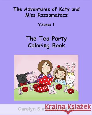 The Tea Party Coloring Book