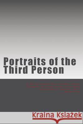 Portraits of the Third Person: A 31 day journey with the Holy Spirit - Learning to listen to His voice above the chatter of everyday life.