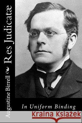 Res Judicatæ: In Uniform Binding