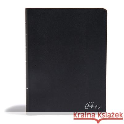 KJV Spurgeon Study Bible, Black Genuine Leather