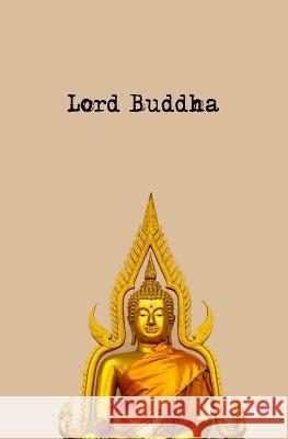 Lord Buddha: 150-page Diary With Gold Lord Buddha Statue Art on the Cover