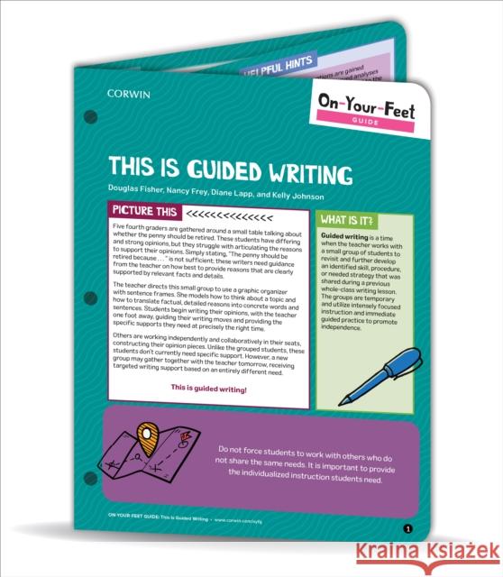 On-Your-Feet Guide: This Is Guided Writing